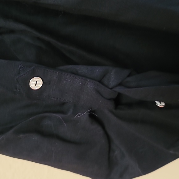 Black Button-Up Shirt Torrid sz 3 - Picture 3 of 4